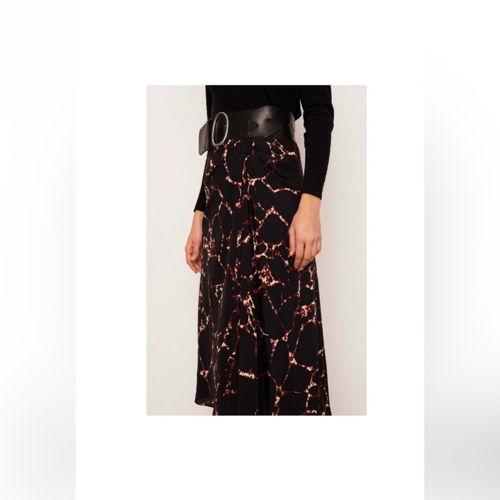 ba&sh Black and Brown Skirt